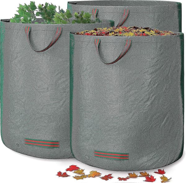 3x 60l Repimättömät puutarhapussit