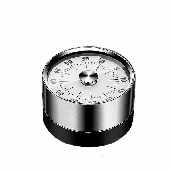 Nye modeller 1 stk, Kjøkkentimer, 60 minutter mekanisk timer, Tidsstyringspåminnelse, Mekanisk timer for matlaging, sport, skjønnhet, studier, kjøkken