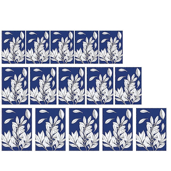 50 Ark Cyanotyppapper A4 A5 A6 Solritningpapper Känslighetsutskriftpapper Vuxen