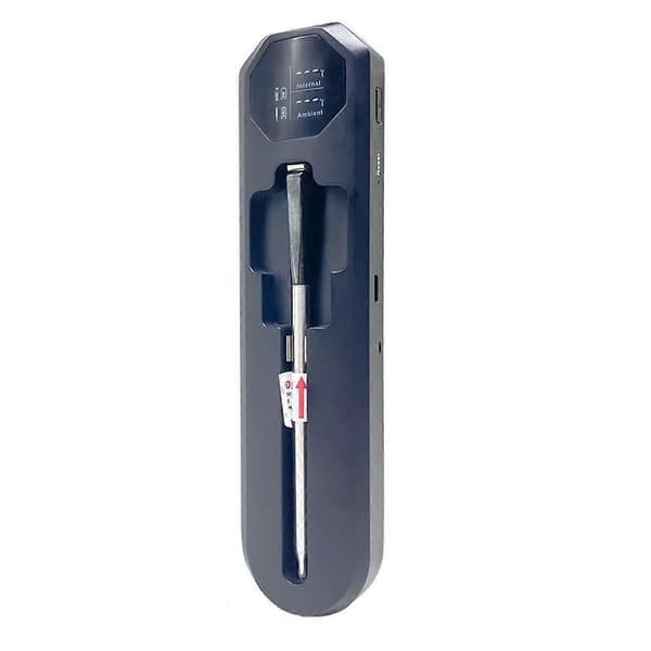Trådlös Digital Kötttermometer Dubbel Termometer Keramisk Sond IPX7 Vattentät Bluetooth Grill BBQ