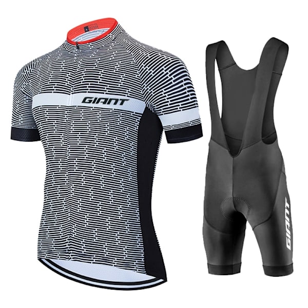 Set 2023 GIANT Miesten kesän lyhythihainen MTB-pyöräilypuku Ropa Ciclismo Pyöräily Maillot Pyöräilypuku Photo Color-3 4XL