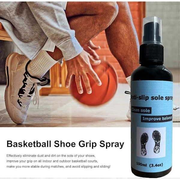 Skogreppsspray Basketbollskor, en spray för sulgrepp i basketbollskor, skotraktionsspray förbättrar sulan