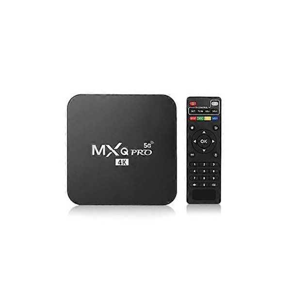 MXQ PRO 4K 5G Mediaspelare TV BOX 2.4G&5G WiFi Mxq Pro 4K Set Top Tv Box 1080P Global