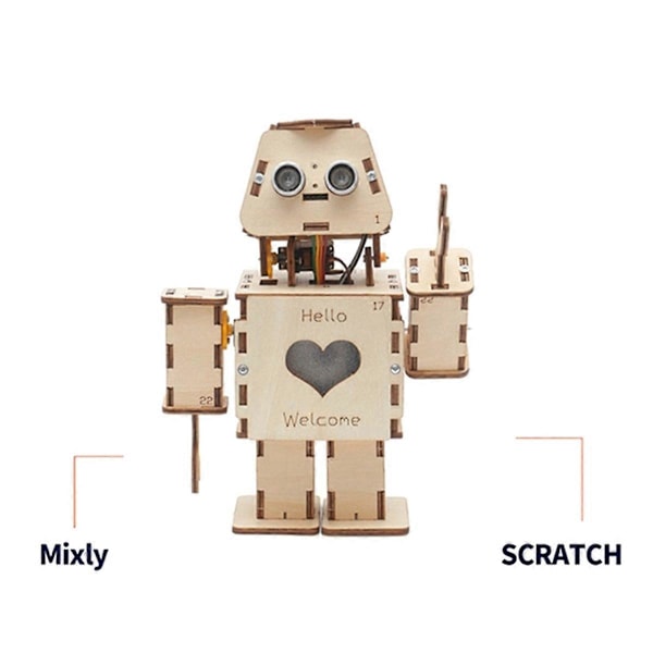 Programmerbart Dobbelt Intelligent Programmerbart Velkomst Robot Kit
