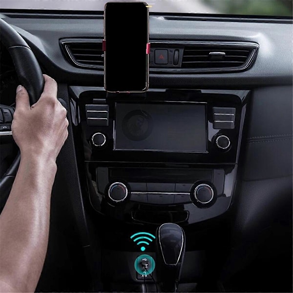 BT870 Bilradio Bluetooth Modtager Indbygget Mikrofon Bluetooth Håndfri Opkald Navigation Broadcast