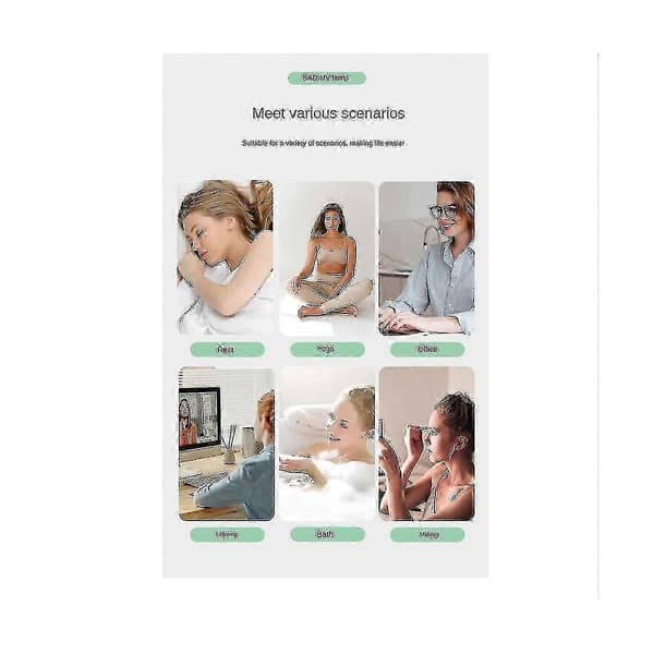 LED Skrivebordslampe mod Vinterdepression med Touch, Timer og Trinløs Dæmpning