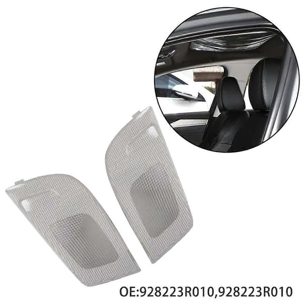 1 Par Bil Tak Konsoll Leselys Lampe Linse