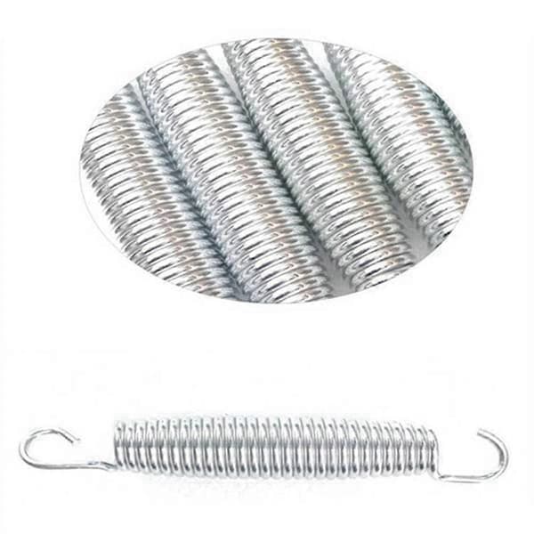 12-pack 6,5 tums studsmatta fjäderstål ersättningssats för extra studs studsmatta tillbehör silver Silver
