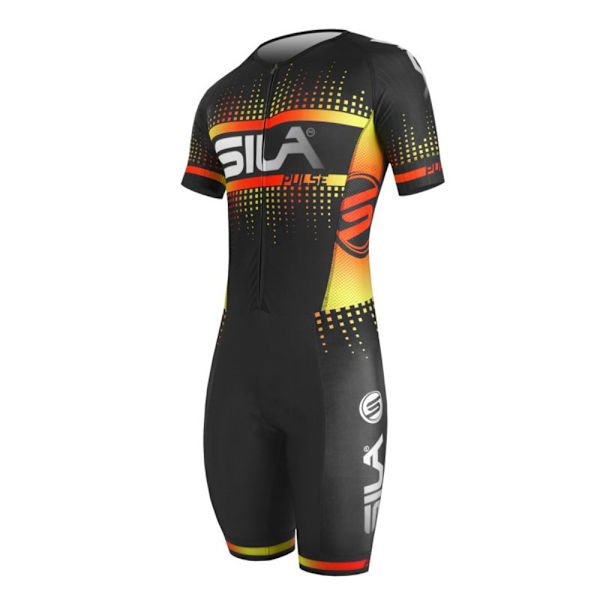 SILA Sport Cykeltröja Herr Triathlon Kläder Skinsuit Ropa Ciclismo Cykel Utomhuscykling Jumpsuit Herr Skridskodräkt 4 XS