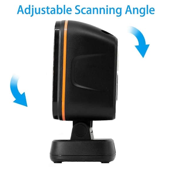 USB 2D Stregkodescanner Global Eksponering Desktop Flad Håndfri Højtydende Scanningsplatform 1D