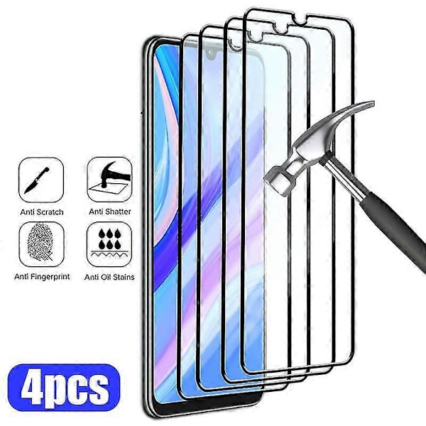4 kpl Täyspeittävä suojalasi Huawei P30 P20 P40 Lite P20 P30 Pro -näytönsuoja Huawei P Smart Z 2021 2019 -puhelimille, lasi_s