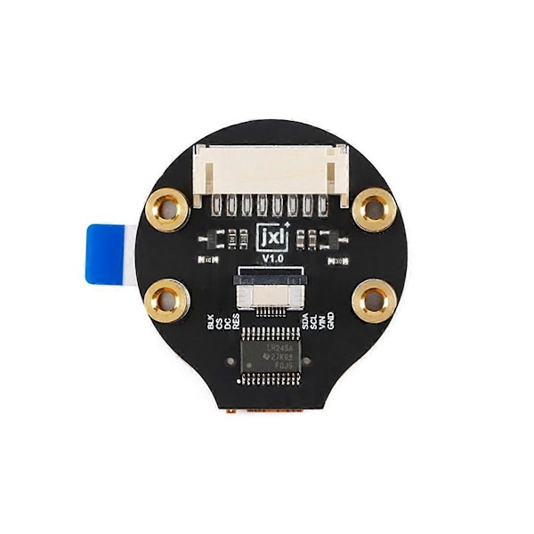 1.28 tum IPS Färg TFT LCD Display Modul 1.28 Tum RGB LED Rund Skärm 240x240 GC9A01 Drivkrets 4 Tråds SPI Gränssnitt