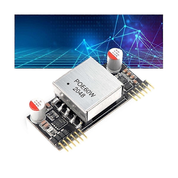 Dp1205 Poe-moduuli, lisämoduuli 12v 5a Ieee802.3bt 1500vrms eristys