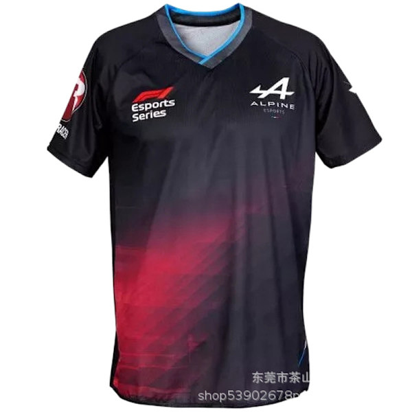 2023 sommar F1 racing kostym stilig kortärmad T-shirt för män XXXL