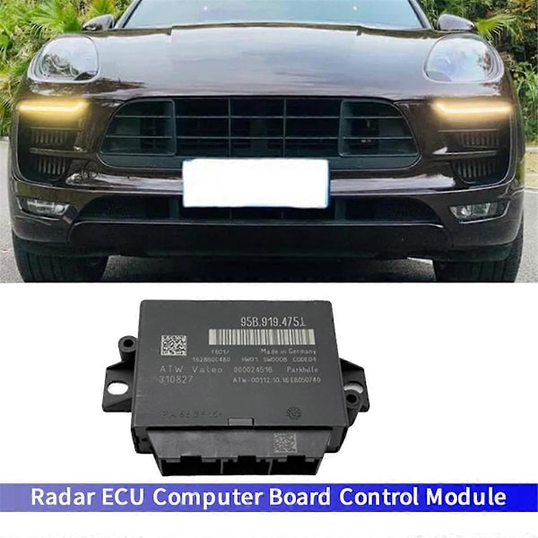 95B.919.475.L Radar ECU Computer Board Kontrolmodul til 14-18