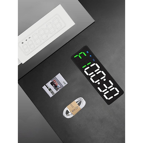 Gym Timer Multifunktionel USB Fitness Sports Interval Trænings Timer Vækkeur, 100% Ny