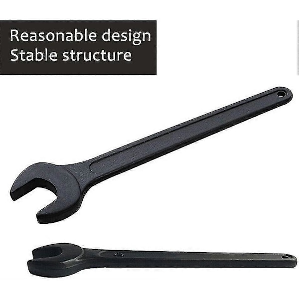 Fastnøkkel Flat 30 mm Svart (ShiKai)
