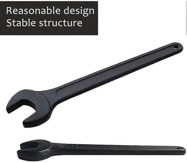 Flad Gaffelnøgle 30 mm Sort (ShiKai)