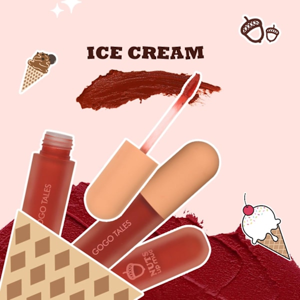 GOGO TALES Velvet Matte Matt Lip Glaze