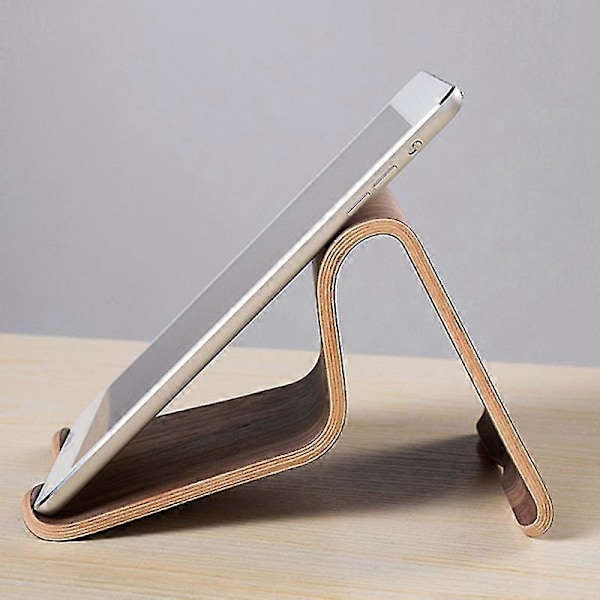 SAMDI Puinen Universaali Tablet PC Puhelin Teline Pidike iPad Samsung Tab KAESI:lle