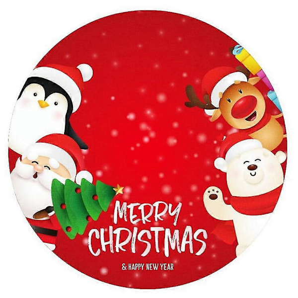 Julgransmatta Julgransprydnad 99 cm Diameter Julgransdekoration