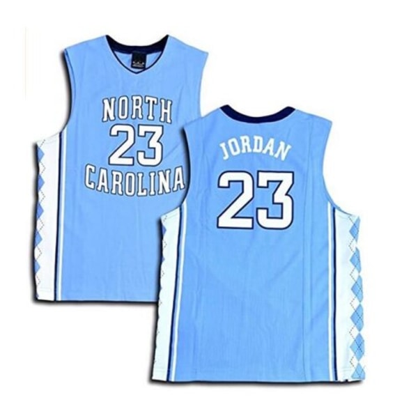 Menn Kvinner Basketball jersey JORDAN 23# IVERSON 3# MOTAW 23# voksen Kortermet Sport Løpe T-skjorter Unisex blue #23 A XL