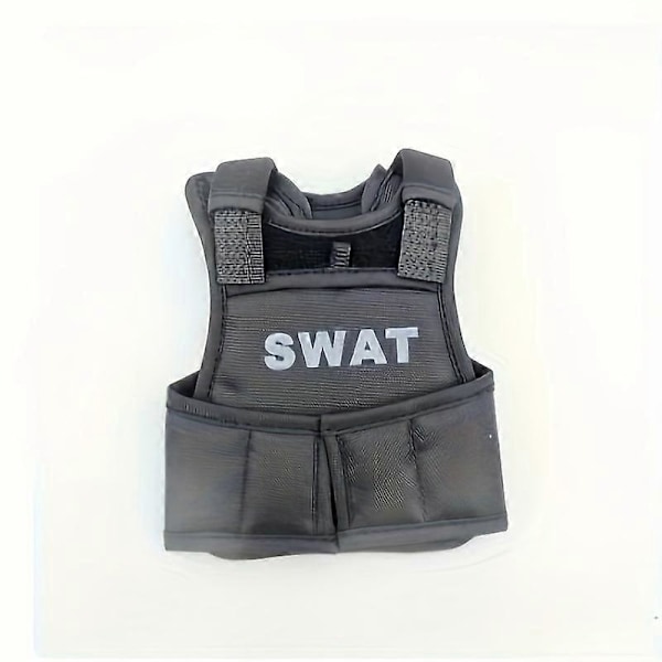 Nya modeller 1:6 Skala Soldat Actionfigur Kläder Tillbehör SWAT Taktisk Ballistisk Väst För Militär, 12 Tum