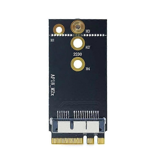1 KPL NGFF M.2 Key A/E -sovitinkortti langattomalle verkkokortille, sovitinkortti malleille BCM94360CS2, BCM94360, BCM943224 verkkokortti