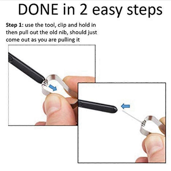 10 stk. Stylus Spidser Stylus Refill Spen Refill til Galaxy Tab S6Lite S6/S7/S7/S8 Note10/Note20