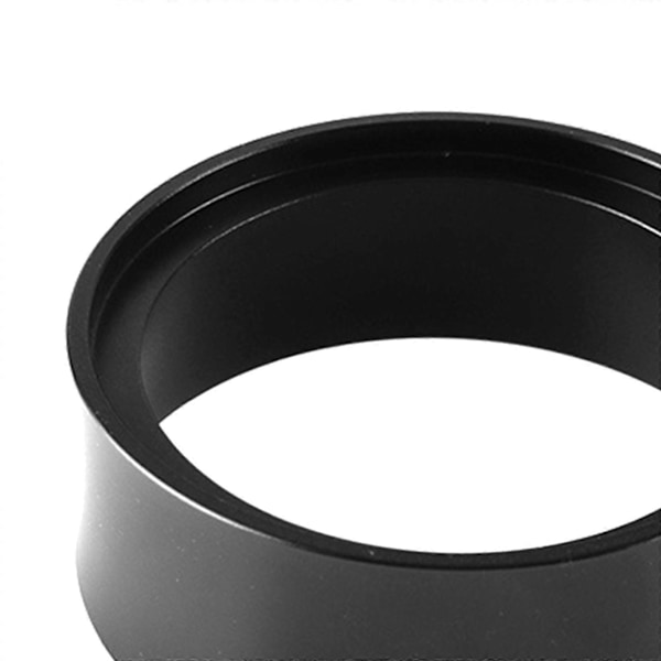 Dosering i aluminiumlegering, 58 mm doseringsringar, espressodosering för, svart
