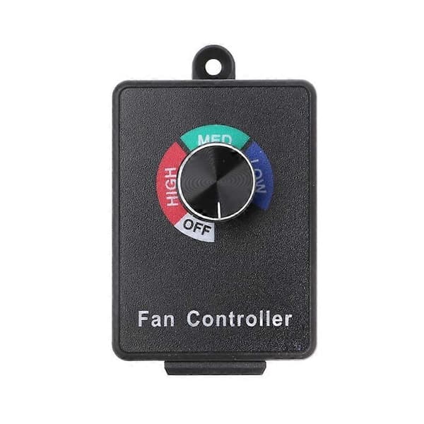 AC 120V 3A Vifte Variabel Hastighetskontroller Elektrisk Motor Reostat for Hydroponics