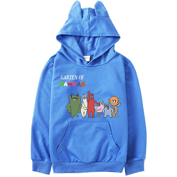 2023 Barn Garten Banban Hoodie Toddler Flickor Garden of Ban Ban Kläder Baby Pojke Långärmad Hoodie Sweatshirt Barnkläder white1 110cm