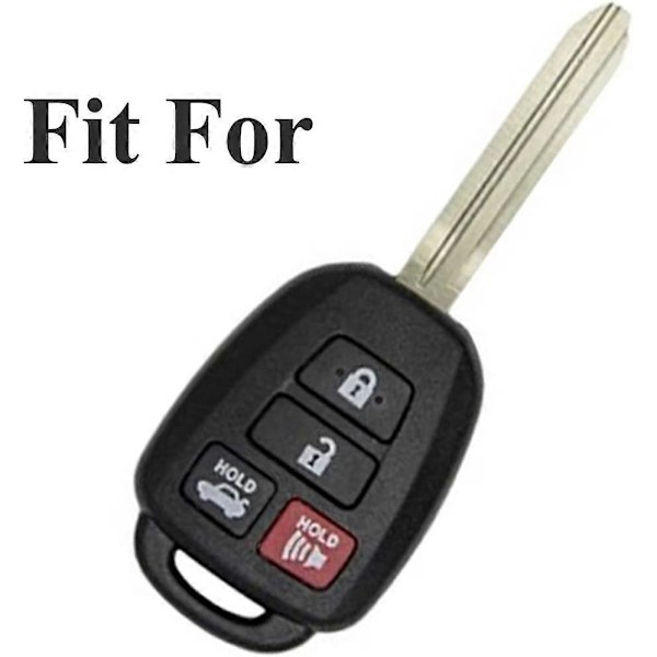2 kpl Avaimenperän suojakotelo Lompakkopidike vuosien 2016 2017 2018 2019 Toyota Corolla SE Camry SE LE Highlander RAV4 Avalon Venza Sequoia HYQ12B -malleille
