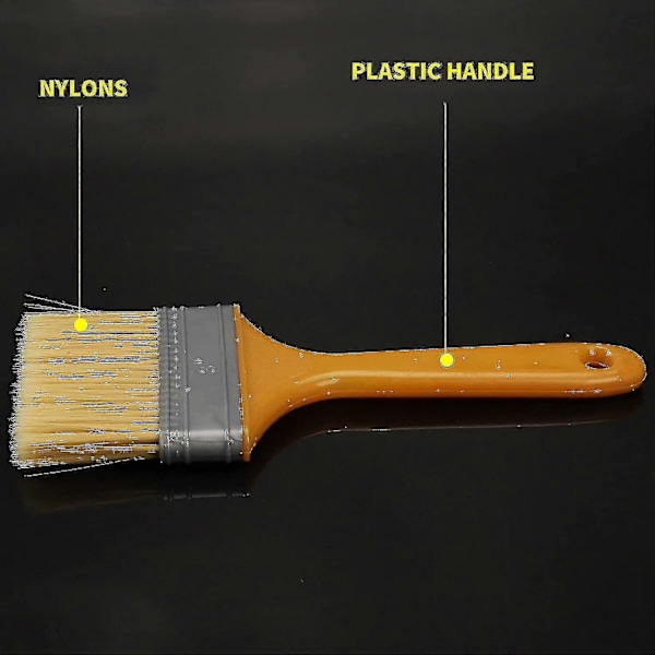 7 stk. 3\" Plastik Pensler