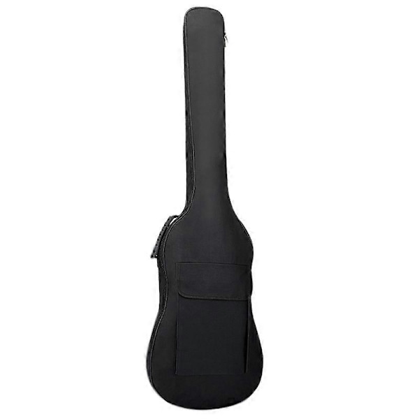 Elbas Gitarrväska Gig Bag Ryggsäck Vadderad Mjukt Fodral 5mm Vaddering Lättvikt Vattentät Ryggsäck