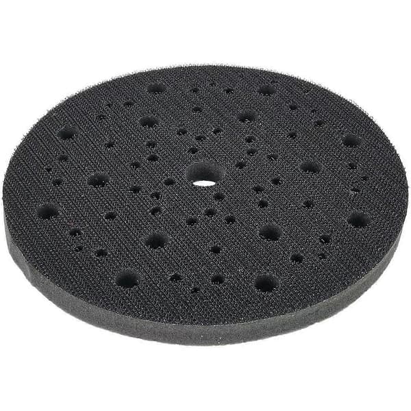 2-pak Interface Pads 150 mm 6 tommer 70 huller Blød Svampebuffer Bagplade til Excentersliber Poleringsværktøj Tilbehør Black & white
