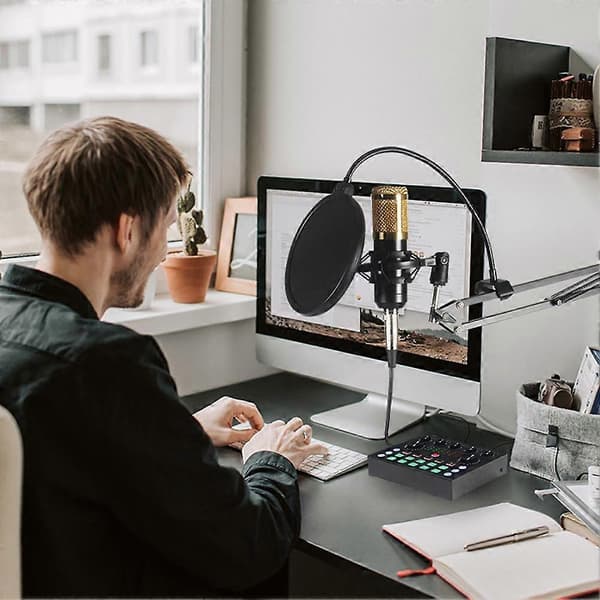BM-800 Optagestudiepakke med Stemmeskifter, Live Lydkort