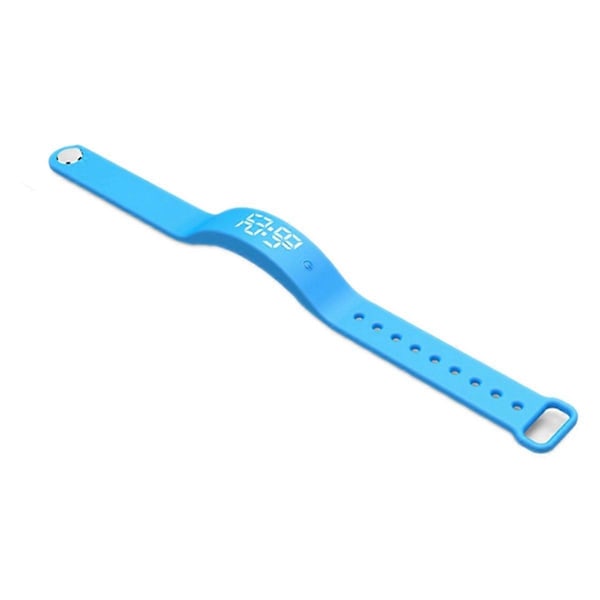 LED Digitalt Smart Armband Vattentätt Smart Klocka Smart Armband med Kroppstemperaturmätare, Vibra