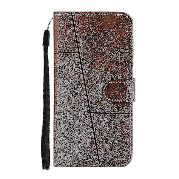 Xiaomi Mi 10t/10t Pro Fodral Läder Folio Omslag Magnetisk Premium Etui Coque - Brun