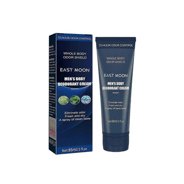 Deodorantkräm för män, mild deodorantkräm för kroppsvård för män