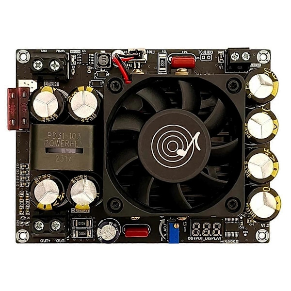 500W PW500 Booster Board Modul 12V 24V Upp 24V-50V Justerbar Multifunktionell Bekväm Modul med