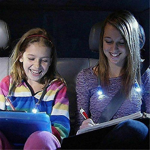 Handsfree Huglight Över Nacke Lampor Flexibel Portabel Läslampa Bok LED-lampa