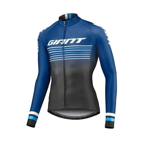 2023 GIANT Cykeltröja Set Höst Långärmad Ropa Ciclismo Cykelkläder för män Cykelkläder MTB Road Bike Suit Maillot long sleeve jersey XS