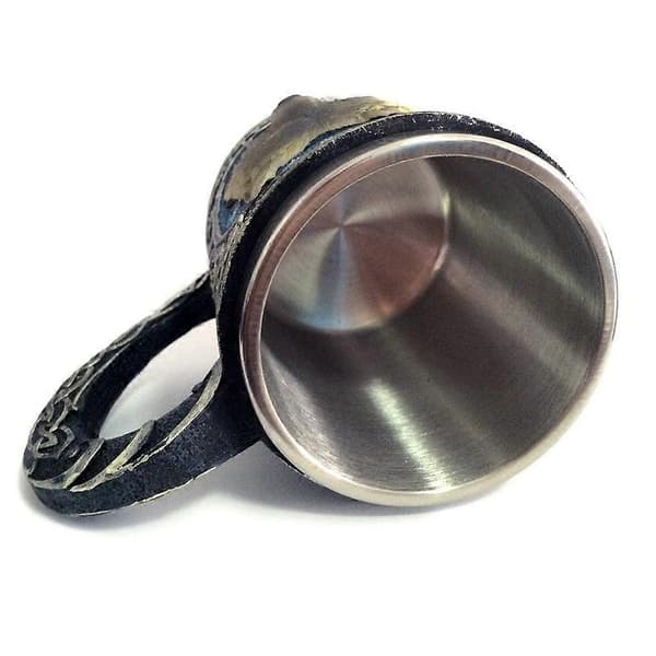 Rostfritt Stål Mugg Tankard Drickkopp Kaffe Dryckesvaror