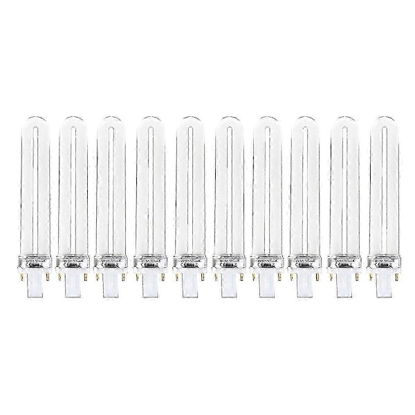 10 stk. 9W Negle UV-maskine 365nm Pære Rør