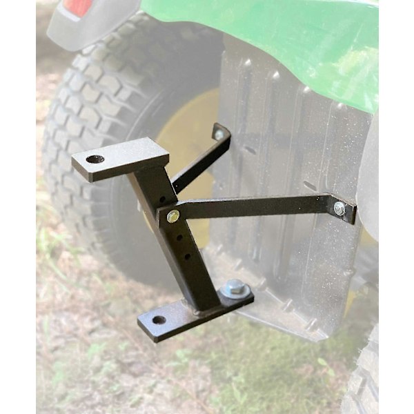 Tilhengerfeste for gressklipper, hagetraktor tilhengerfeste, solid jernkonstruksjon, kompatibel med John Deere Ariens Cub Cadet Poulan Pro Husky Husq