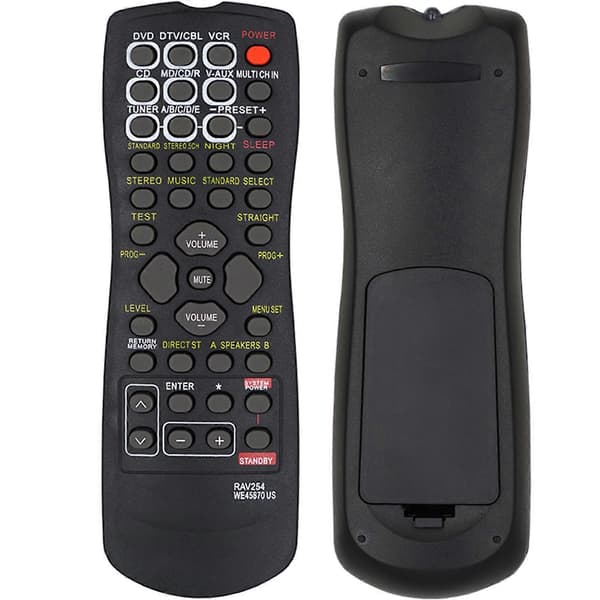 för Smart Effektförstärkare Fjärrkontroll för RAV254 RAV22 RX-V340RDS HTR-5730