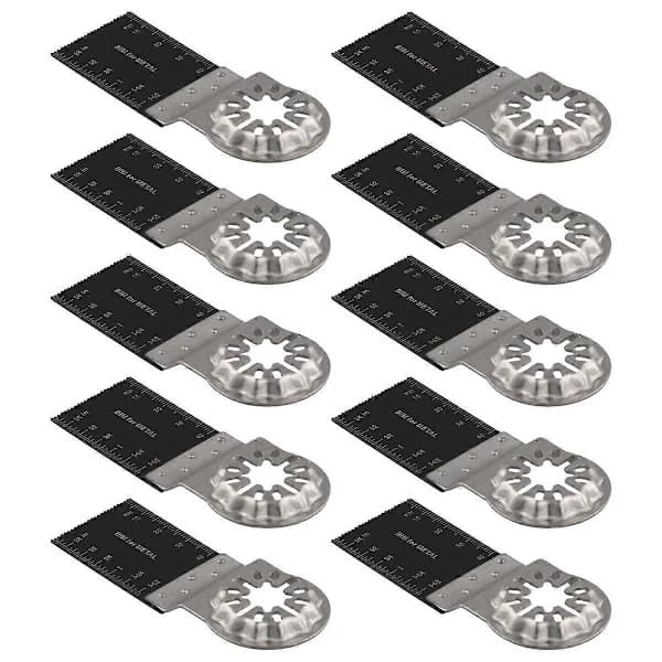 Starlock multiverktyg, 10 sågblad, Starlock multiverktyg bimetallverktyg
