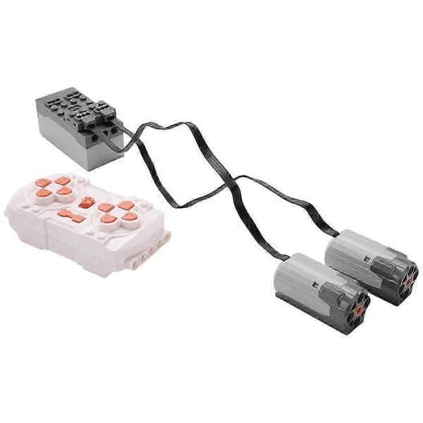 1 Sæt Power Function Motor App Fjernbetjening Programmering 2 Medium Motor Sæt DIY Byggeklodser til Børn