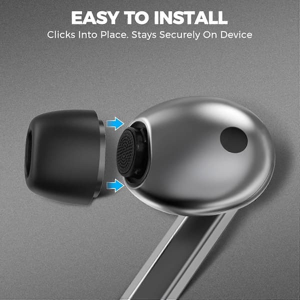 AHASTYLE WG168 3 Par For Samsung Galaxy Buds3 Pro Silikon Ørepropper Bluetooth-kompatible Ørepropper C